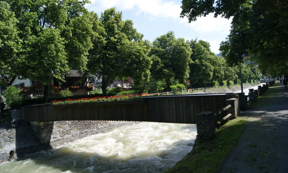 Brücke bei der Litzpromenade Brücke bei der Litzpromenade