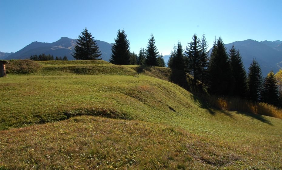 Kulturdenkmal Knappagruaba, Haldenlandschaft