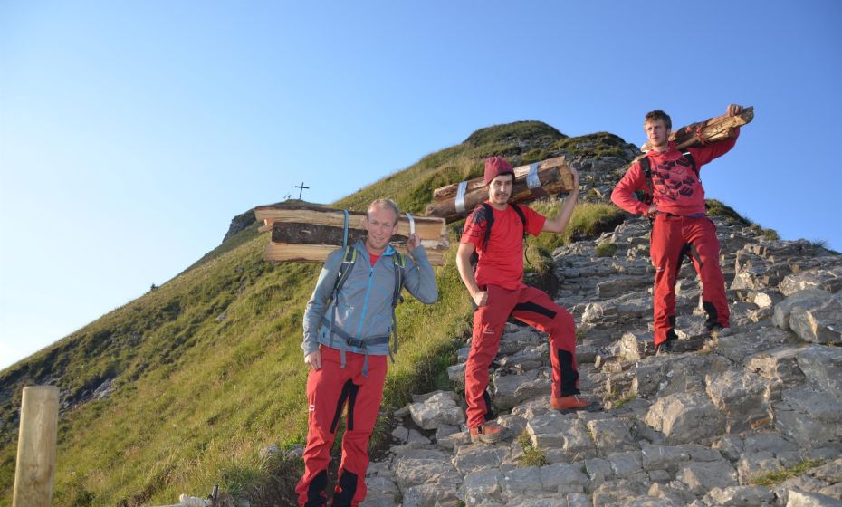 Höhenfeuer Bergrettung Damüls Höhenfeuer Bergrettung Damüls