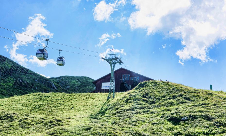 Bergstation Versettla Bahn