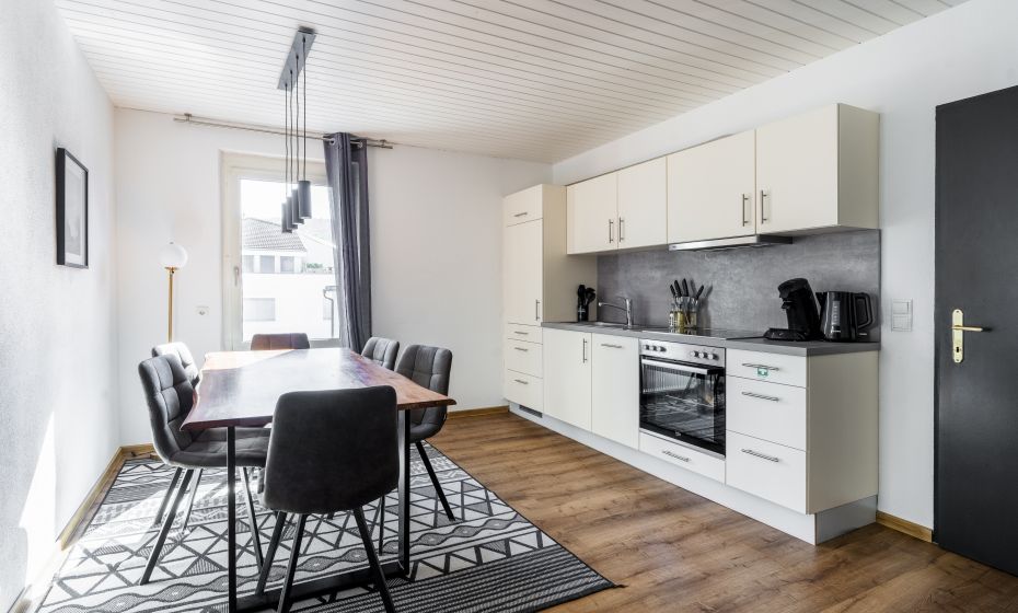 homy Lakeside Symphony Apt 6 Bregenz, Wohnzimmer KÃ¼che Bild 2