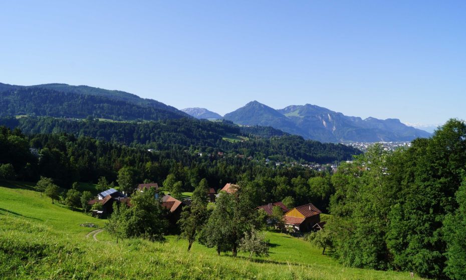Bodensee-Vorarlberg Tourismus Ausblick Bildstein