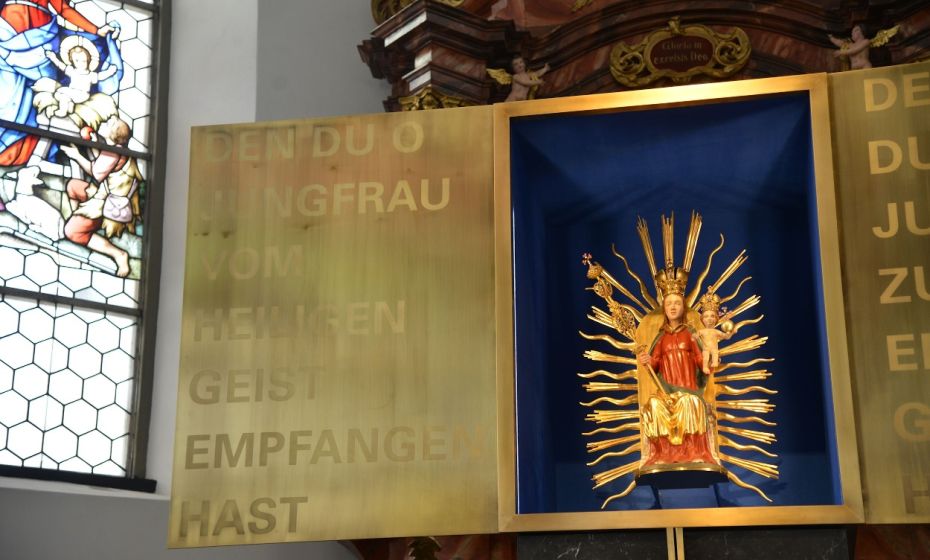 Barbara Neyer Basilika Maria Bildstein, Gnadenbild (c) Katholische Kirche Vorarlberg, Rinner