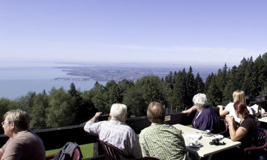 Berghaus PfÃ¤nder, Terrasse