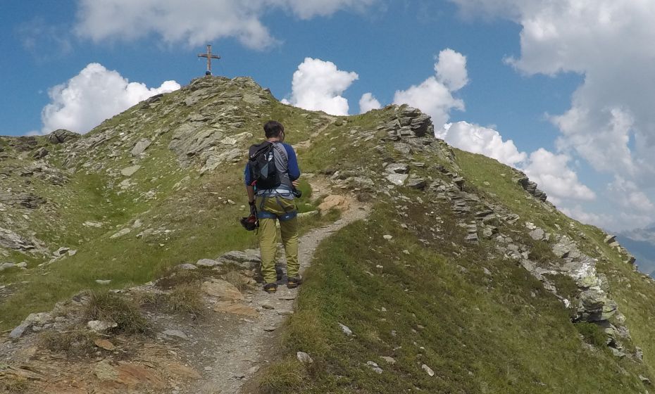 Weg zum Gipfel Madrisella Weg zum Gipfel Madrisella