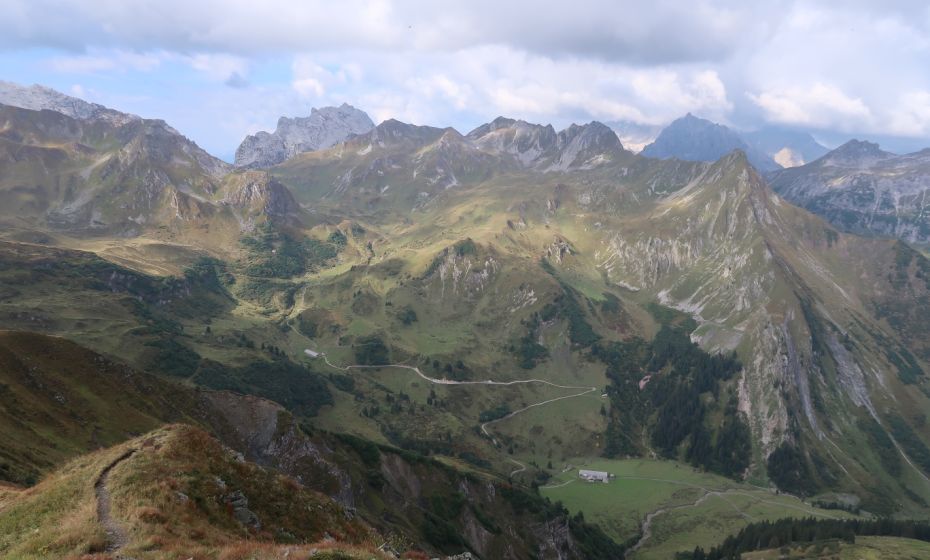 Obere und untere Zaluandaalpe Obere und untere Zaluandaalpe