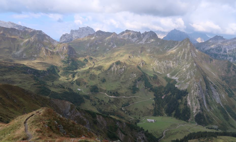 Obere und untere Zaluandaalpe Obere und untere Zaluandaalpe