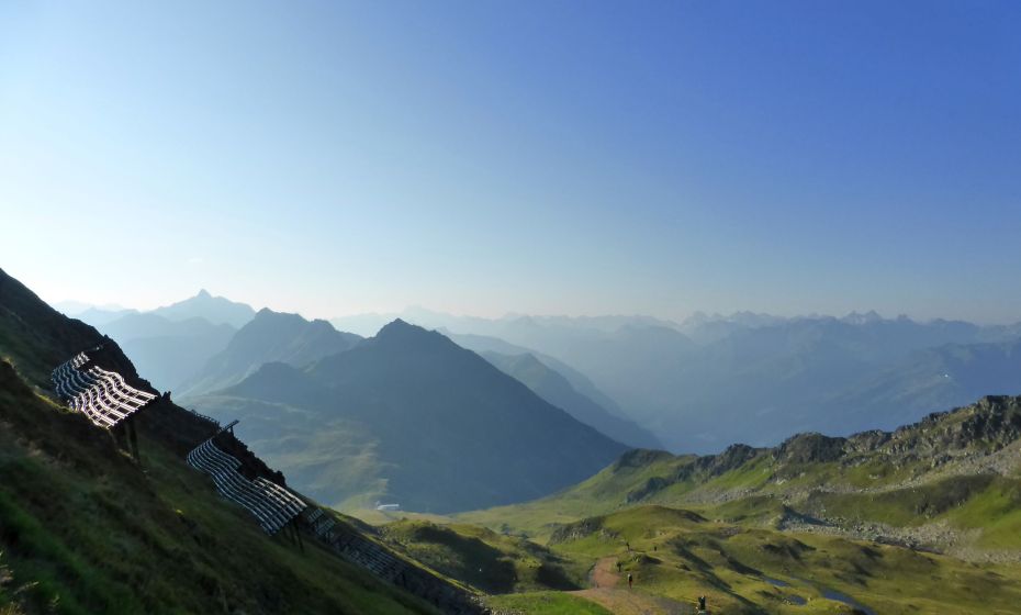 Ausblick Richtung Innermontafon