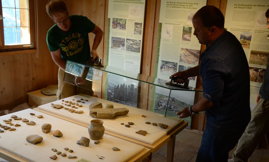 Museum FrÃ¼hmesshaus, Einrichtung ArchÃ¤ologie