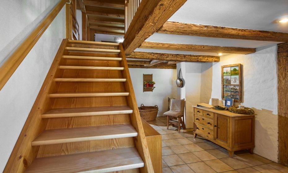 Bauernhaus am PfÃ¤nderhang mit Seeblick