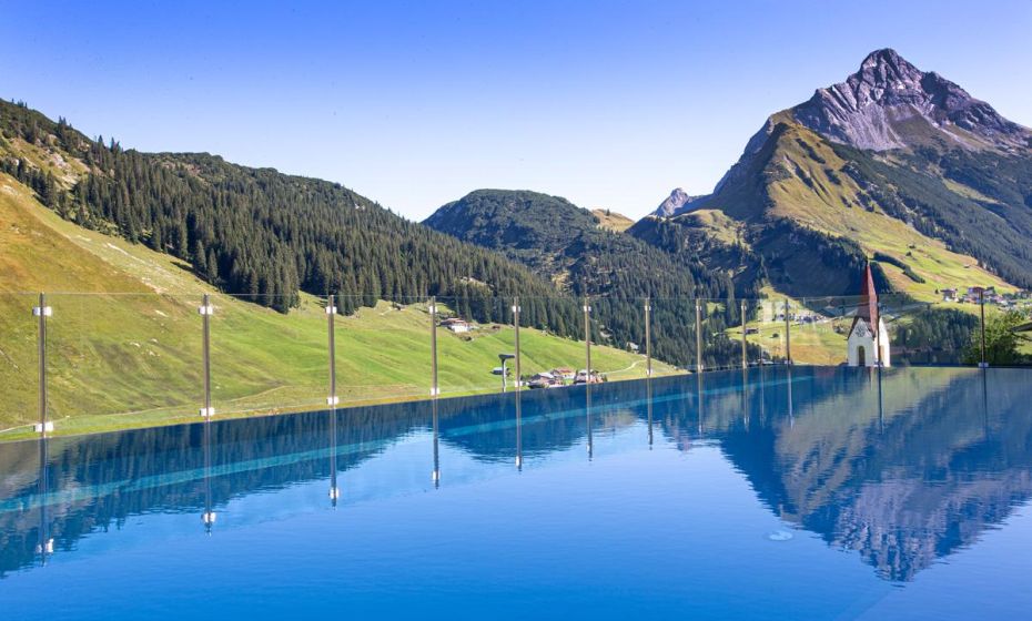 AlpenParks Arlberg Aussicht Pool AlpenParks Arlberg Aussicht Pool