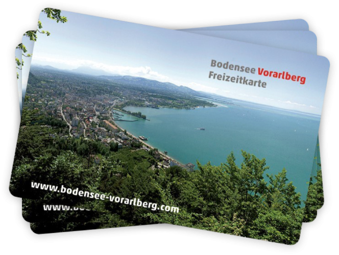 Bodensee-Vorarlberg Freizeitkarte